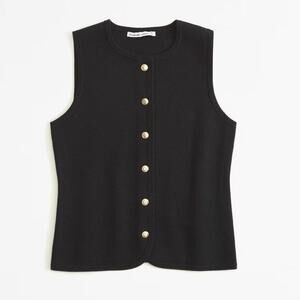 Abercrombie & Fitch The A&F Mara Crew Sweater Vest Size Small